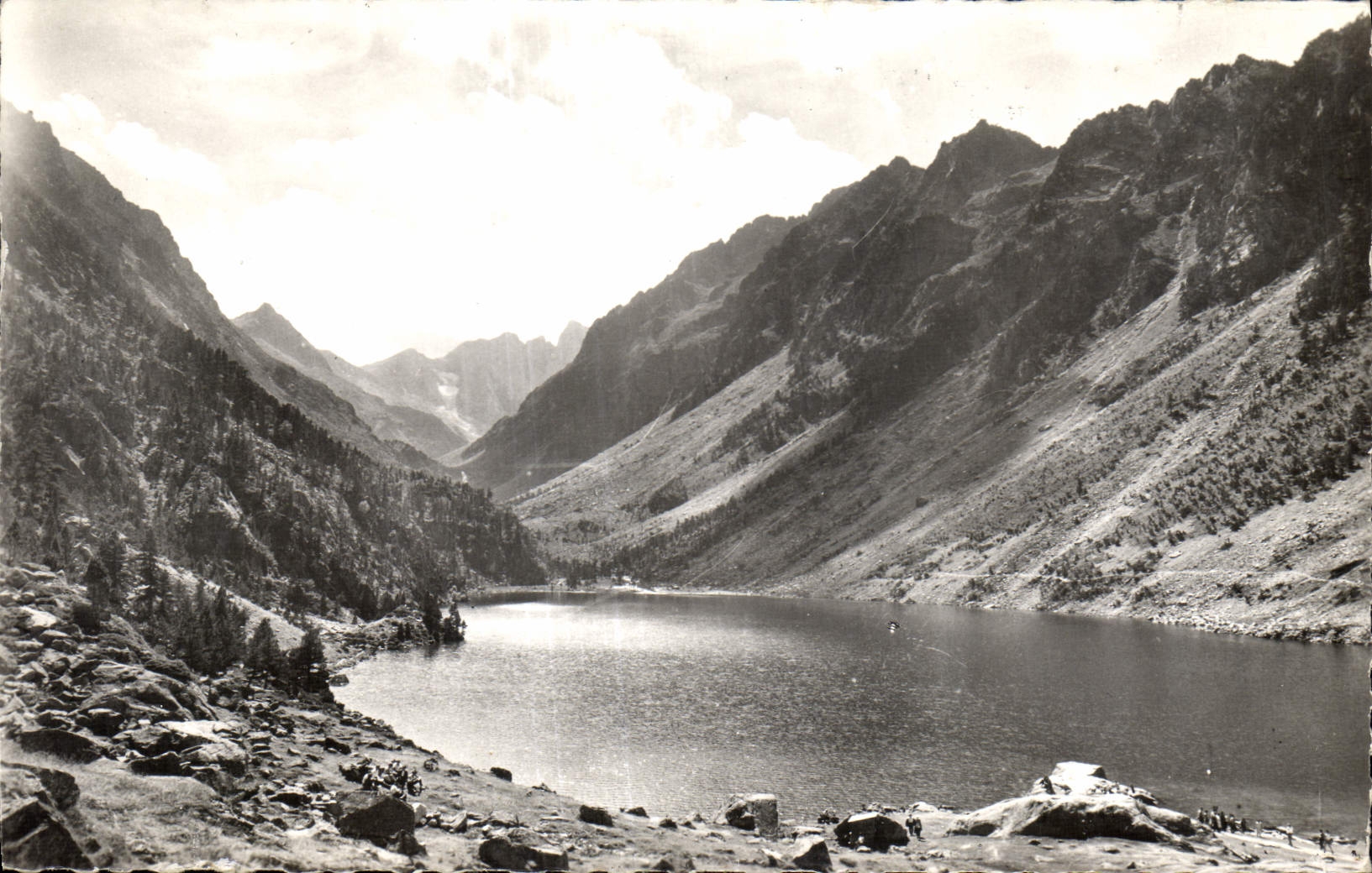 Environs de CAUTERETS (Htes-Pyrénées) — Le Lac de Gaube — Éditions Frères Lumières, Lyon