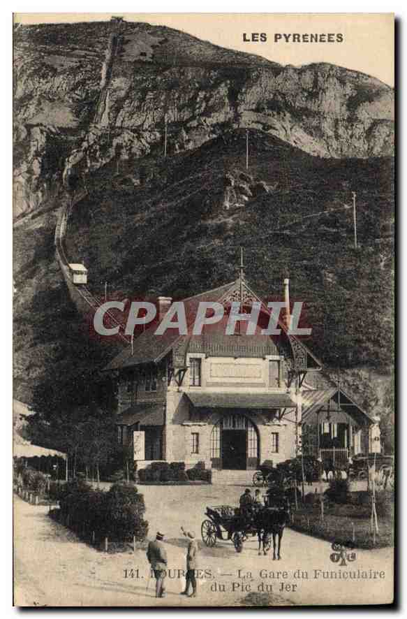 Mourèzes — La Gare du Funiculaire du Pic du Jer — Les Pyrénées