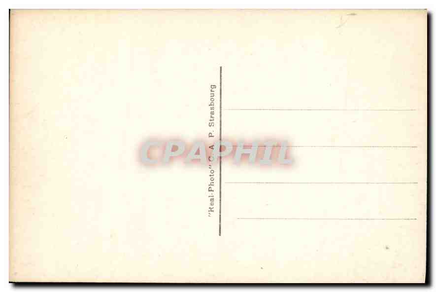 CPA Lourdes le Chateau Fort et le Gave  — Verso
