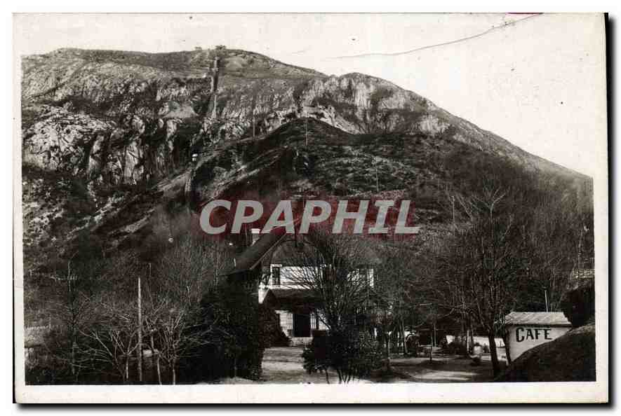 CPA Lourdes Funiculaire du Pic du Jer Gare du Bas 
