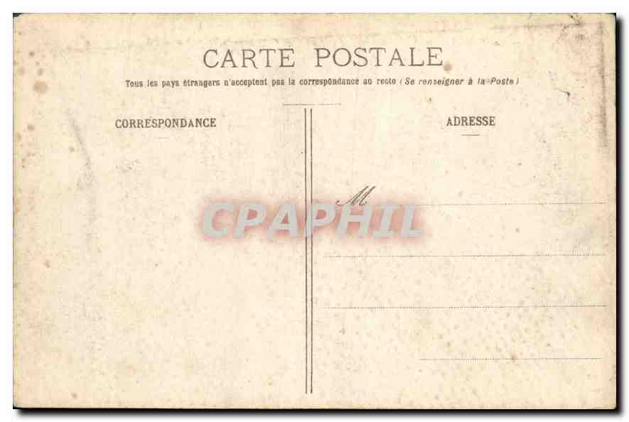 CPA Lourdes la Basilique le Gave vue prise de la Valle N D de Sion  — Verso
