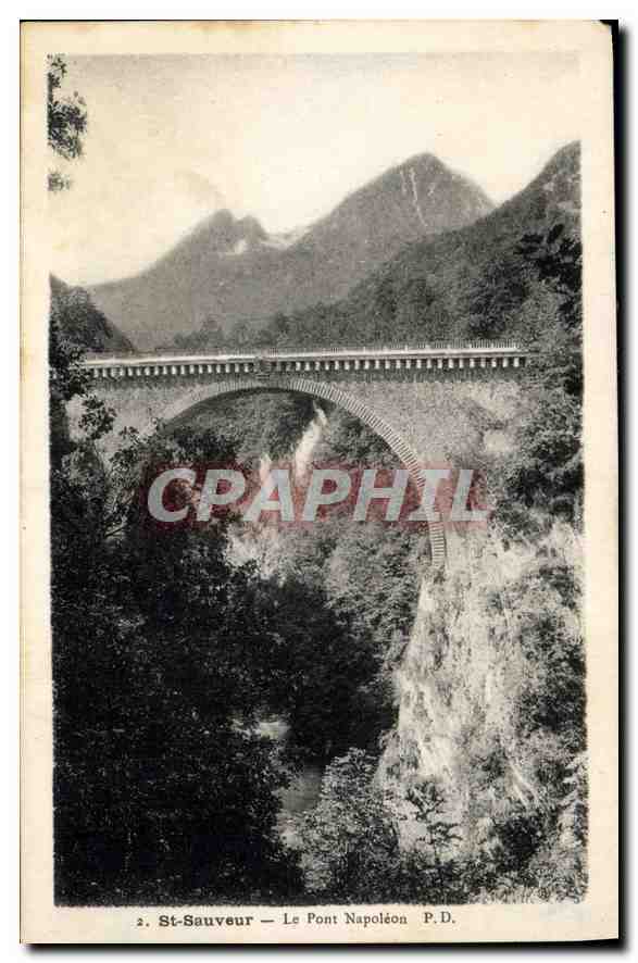 CPA St Sauveur le Pont Napoleon 