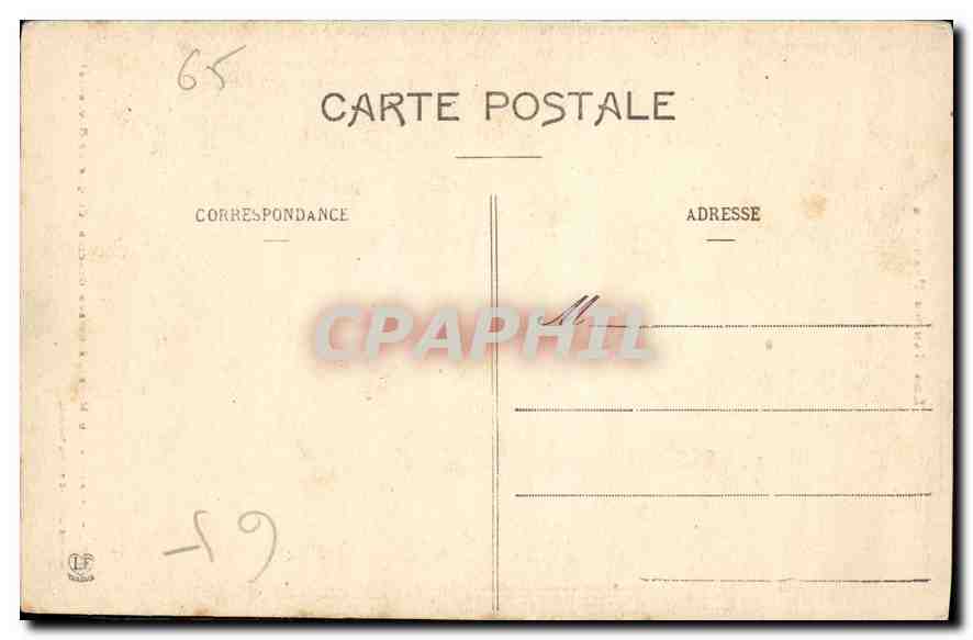 CPA Les Haute Pyrenees l'Epaule du Marbore et son Glacier corque de Gavarnie  — Rückseite