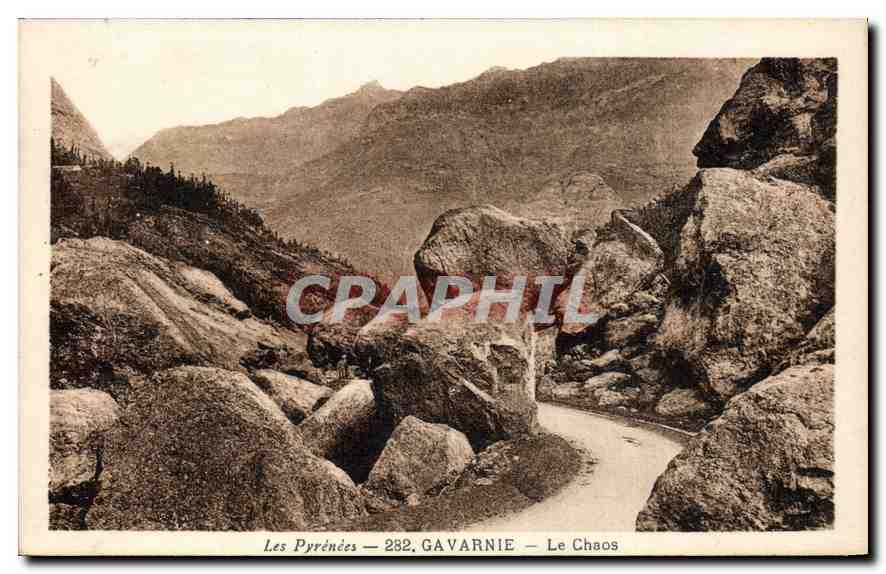CPA Les Pyrenees Gavarnie Le Chaos 