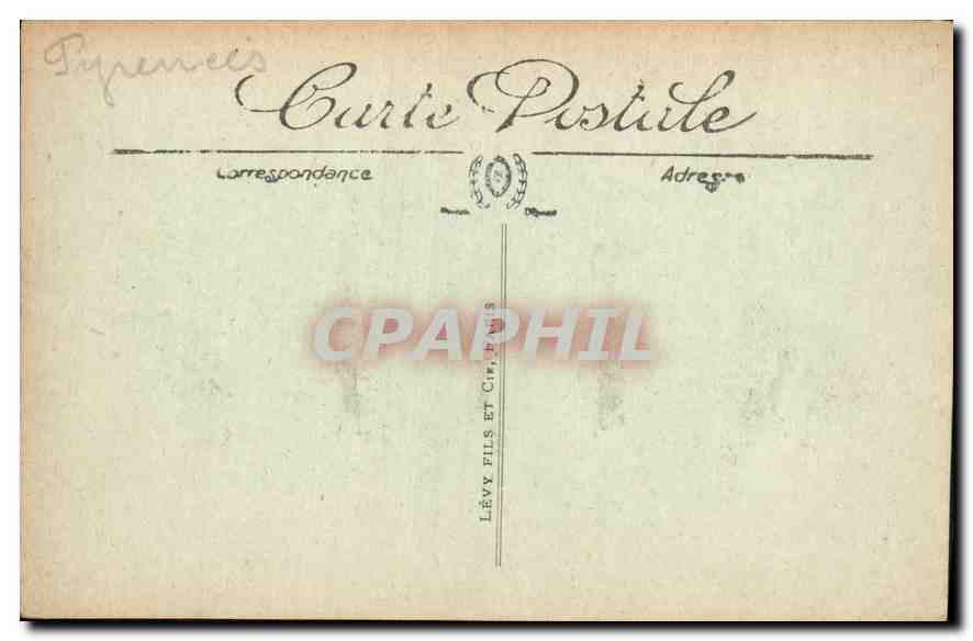 CPA Biarritz La Place de la Liberte  — Verso