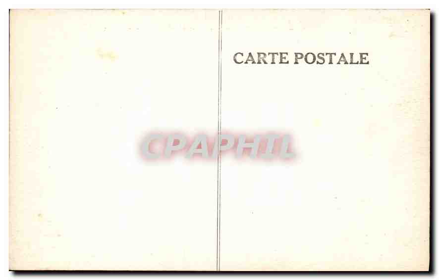 CPA Les Pyrenees Lourdes Statue de Saint Michel et les Allees  — Verso