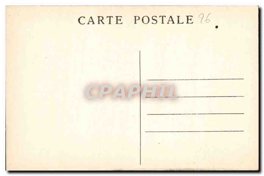 CPA Route des Grands Goulets Drome les Precipices  — Rückseite
