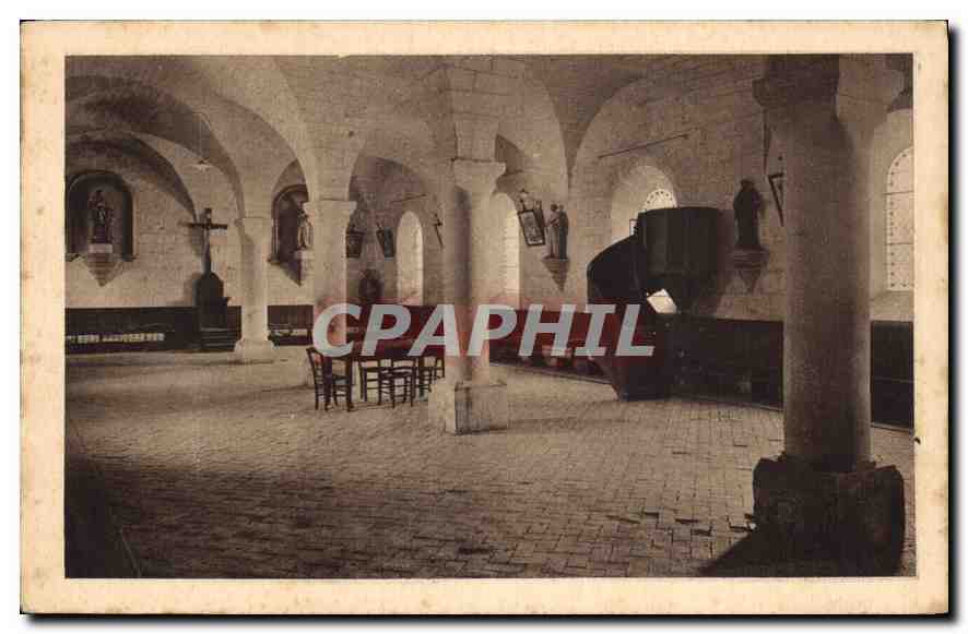 CPA Abbaye de N D d'Aiguebelle par Grignan Drome le Chapitre des Freres 