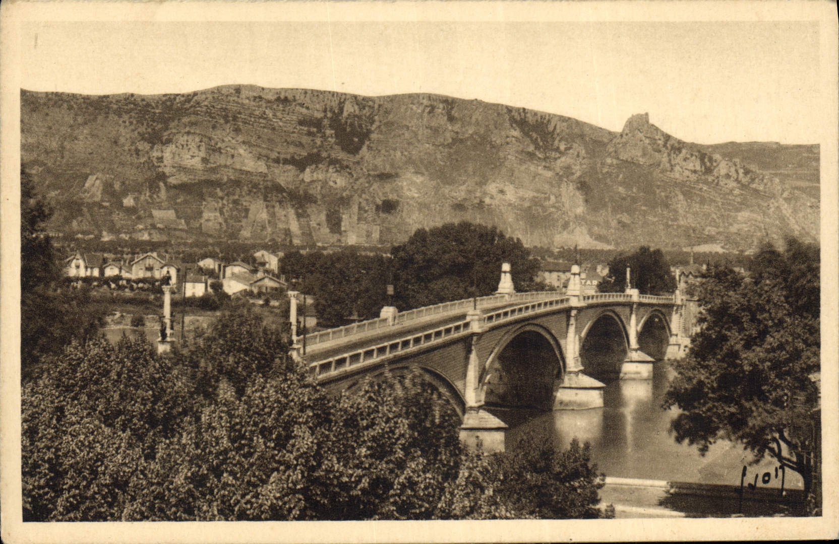 Le Pont de Saint-Peray — Valence (Drôme) — Éditions d'Art Yvart, Paris
