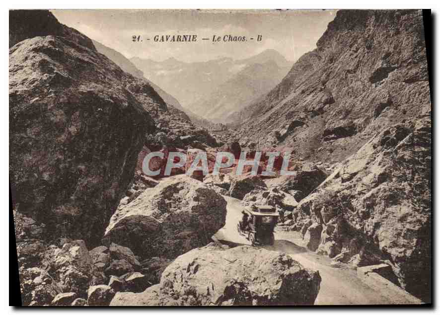 CPA Gavarnie Le Chaos 