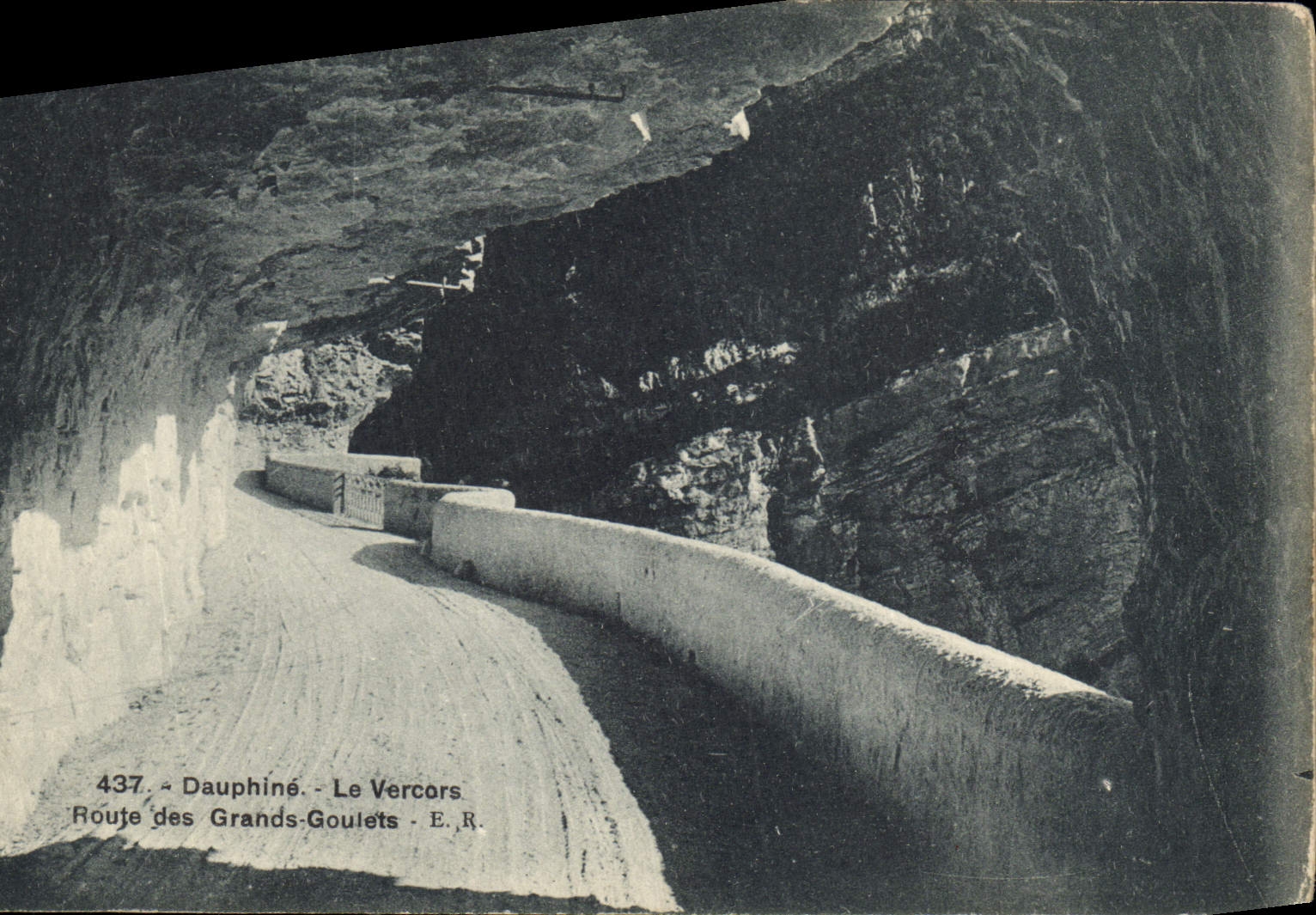 CPA Dauphine Le Vercors Route des Grands Goulets 