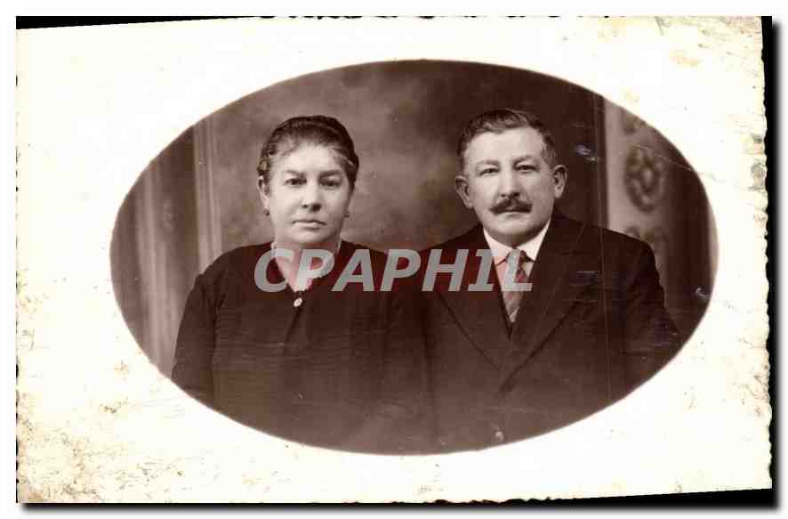 CARTE PHOTO Personnages