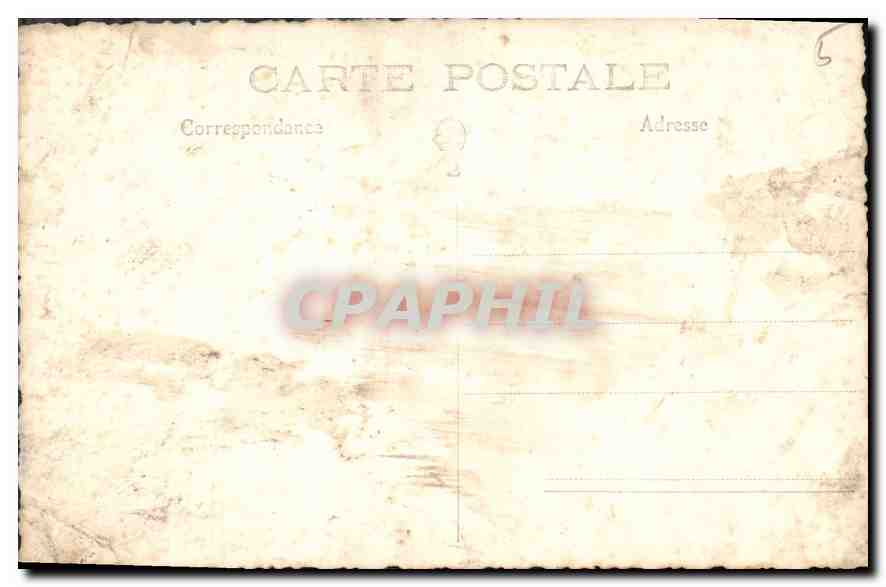 CARTE PHOTO Personnages — Rückseite