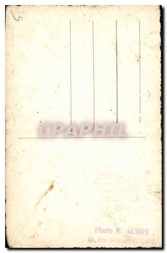 CARTE PHOTO Femmes — Rückseite
