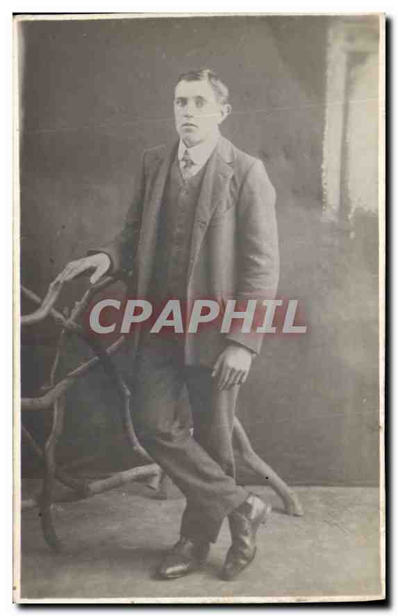 CARTE PHOTO Homme
