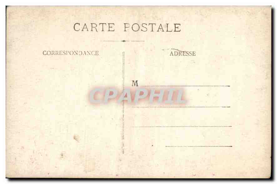 CARTE PHOTO Enfant  — Verso