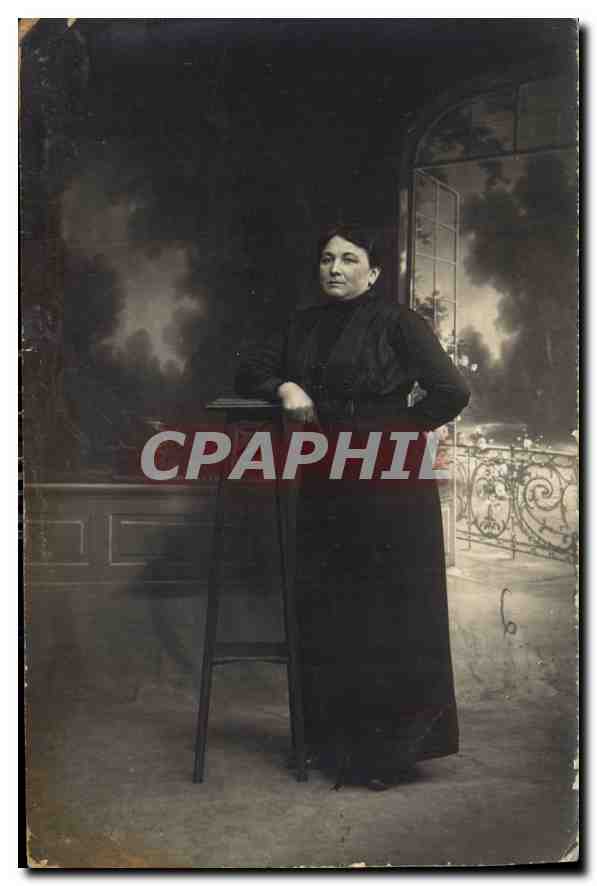 CARTE PHOTO Femme