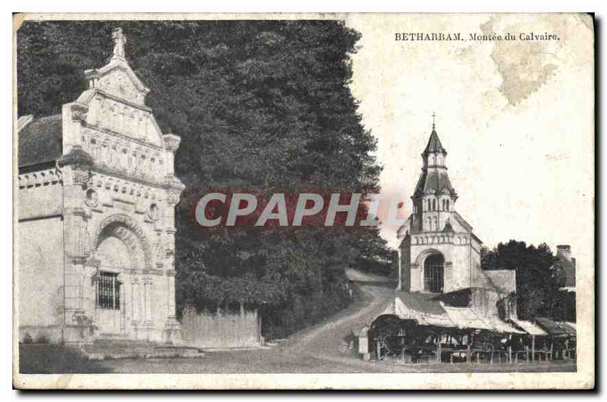 CPA Betharram Montee du Calvaire 