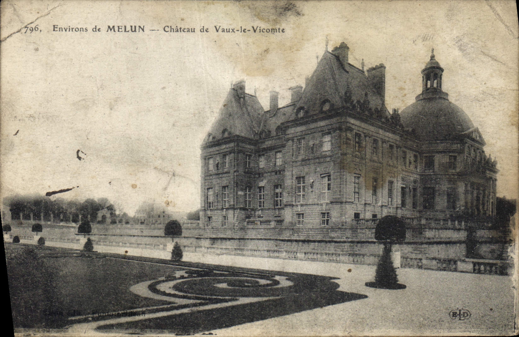 CPA Environs de Melun Chateau de Vaux le Vicomte 