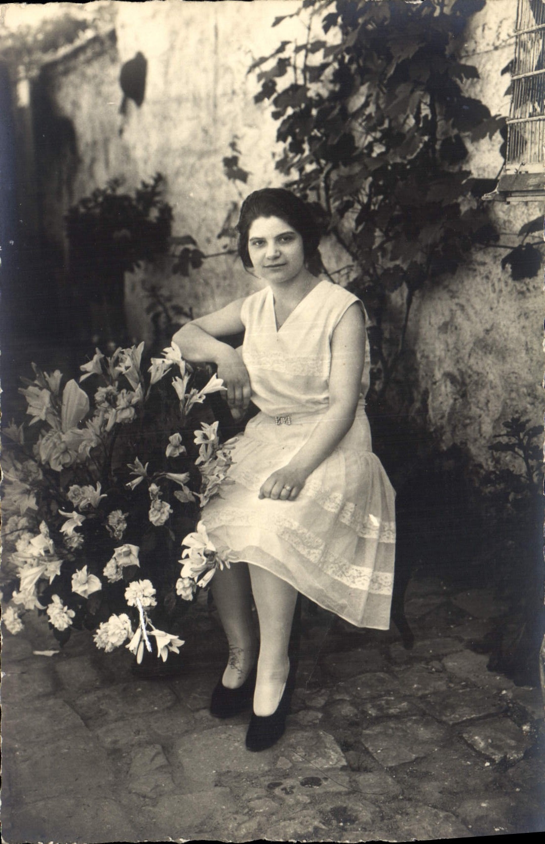 CARTE PHOTO Femme