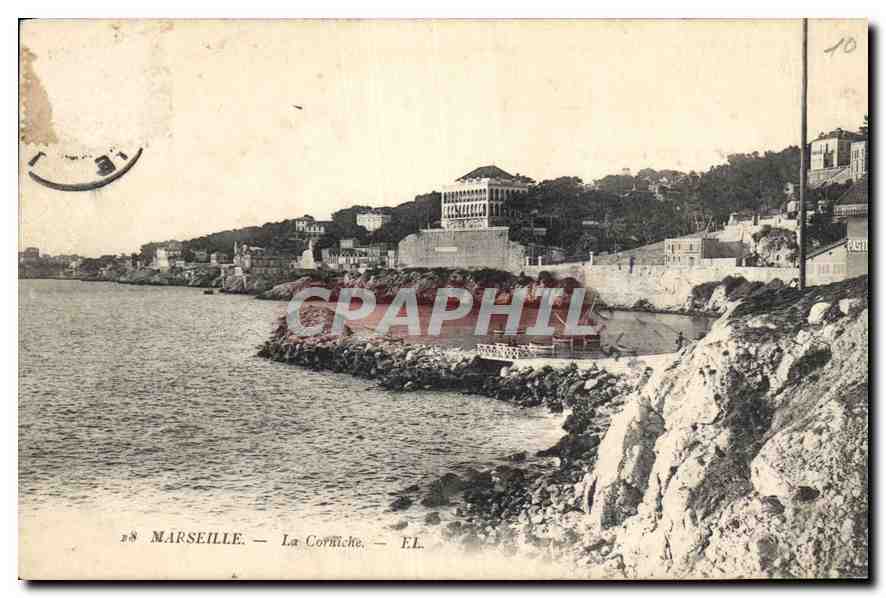 CPA Marseille la Corniche 