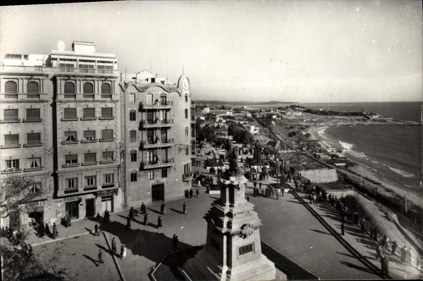 CPA Tarragona Balcon de la Mediterranee et plage 