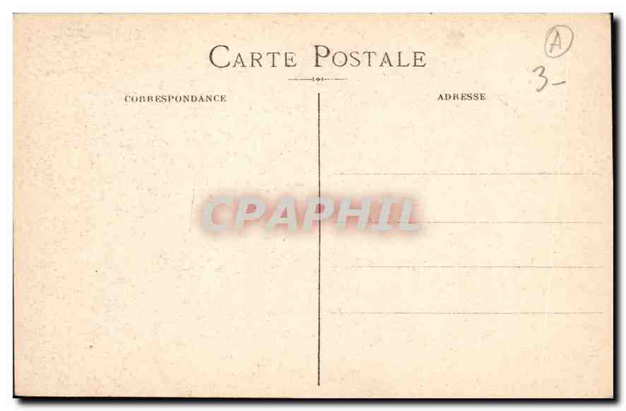 CPA Marseille l'Arc de Triomphe  — Verso