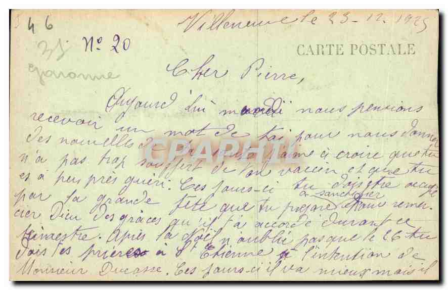 CPA Saint Bertrand de Comminges interieur de la Cathedrale Stalles hautes au dossier Jonas et Esdras — Rückseite