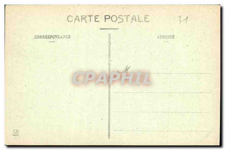 CPA Les Pyrenees Centrales St Bertrand de Comminges la galerie des tombeaux — Rückseite