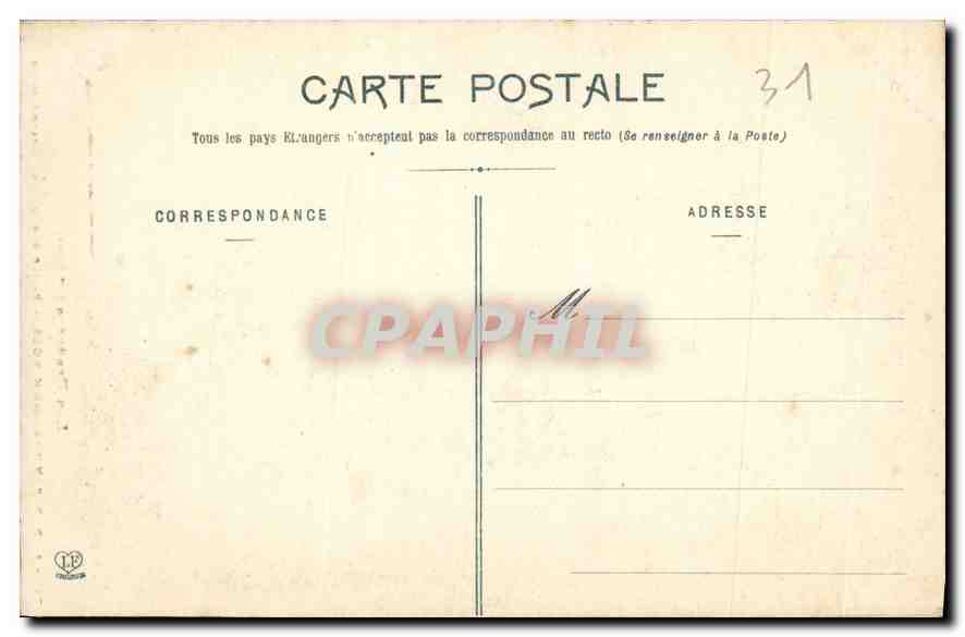 CPA Les Pyrenees St Bertrand de Comminges Pilier des Quatre Evangelistes  — Rückseite