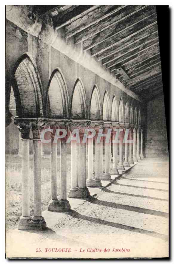 Toulouse — Le Cloître des Jacobins — CPHAPHIL