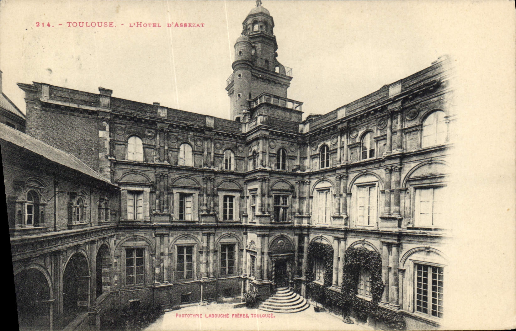 Toulouse - Das Hotel d'Assézat — Phototypie Labouche Frères, Toulouse