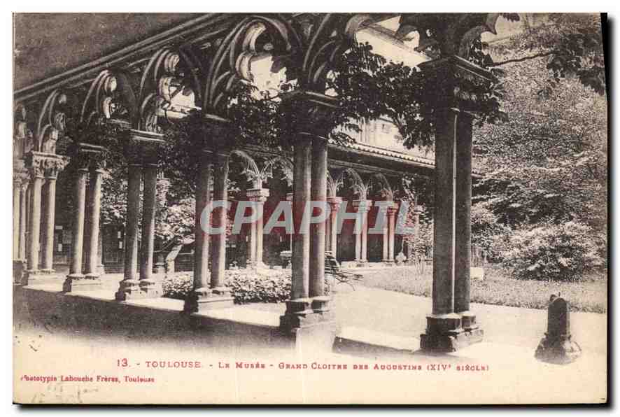 CPA Toulouse Le Musee Grand Cloitre des Augustins 