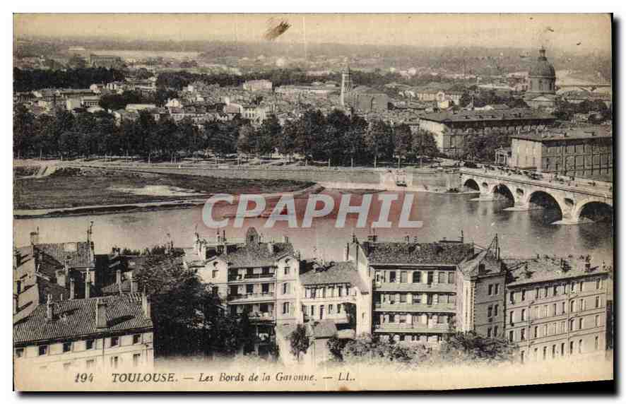 CPA Toulouse Les Bords de la Garonne 