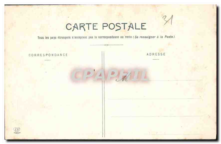 Toulouse - Collège St-Raymond - Musée d'Art Rétrospectif — Phototypie Langouche Frères Toulouse, n°62 — Rückseite