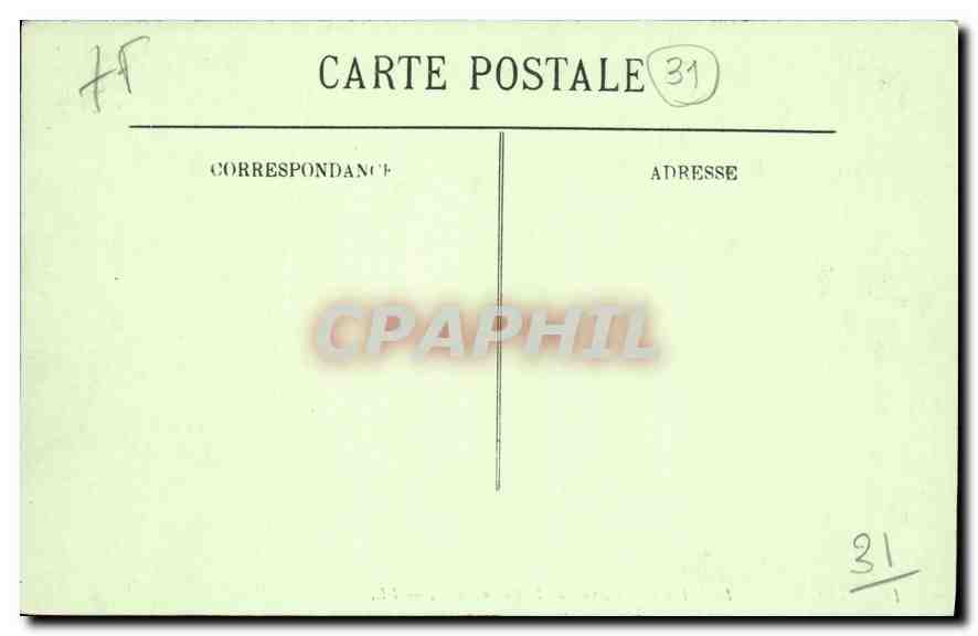 Luchon — La Vallée du Lys, vue de la Rue d'Enfer — LL. — N° 147 — Verso