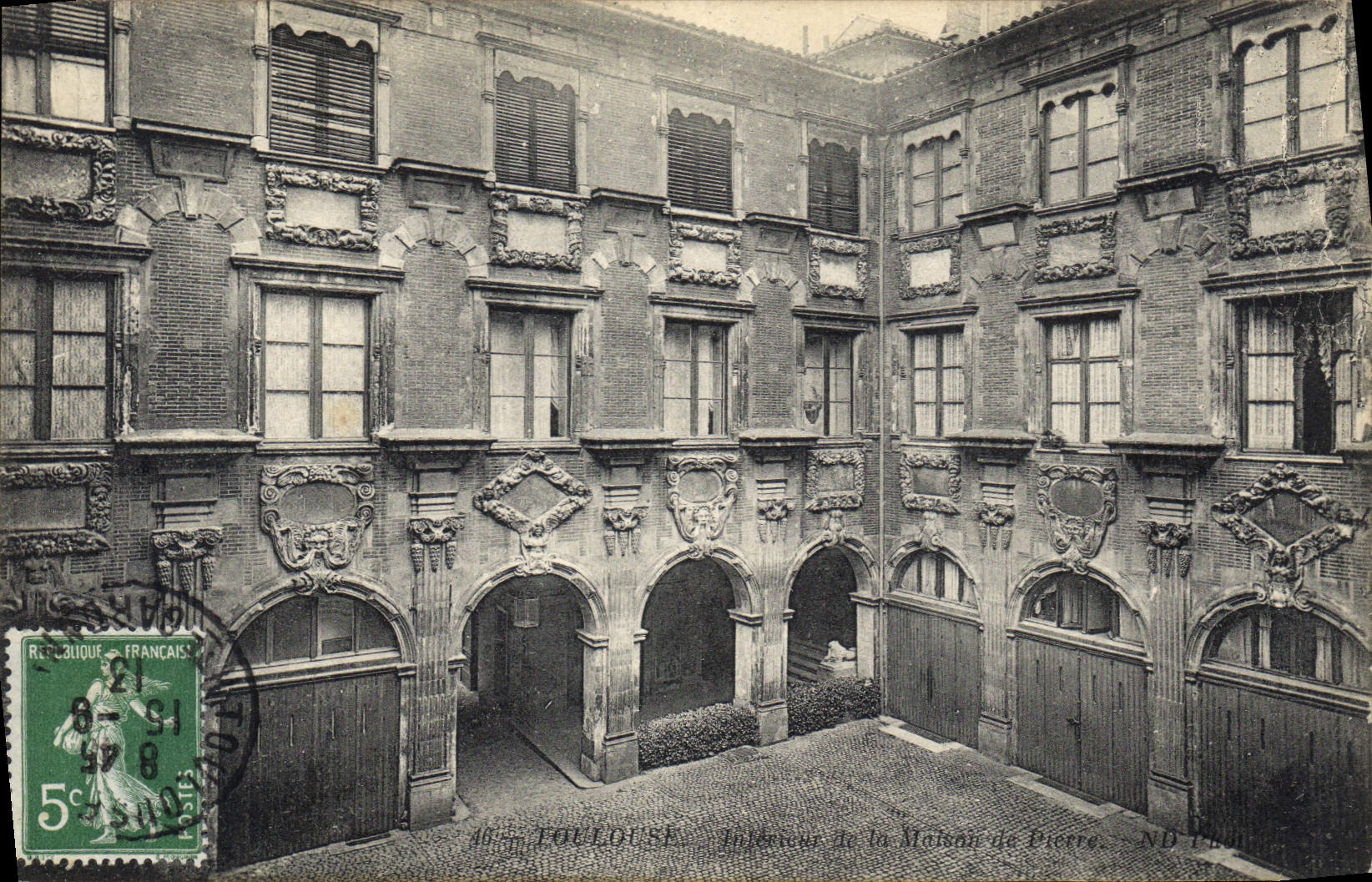 CPA Toulouse Interieur de la maison de Pierre