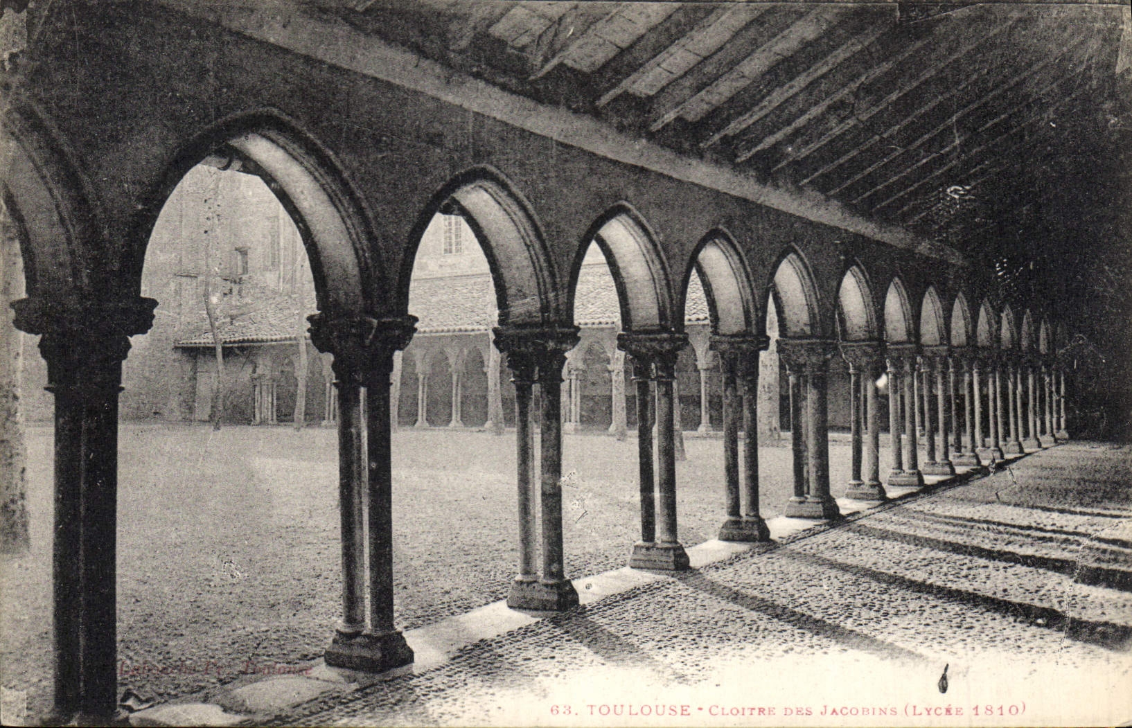 CPA Toulouse Cloitre des Jacobins Lycee 
