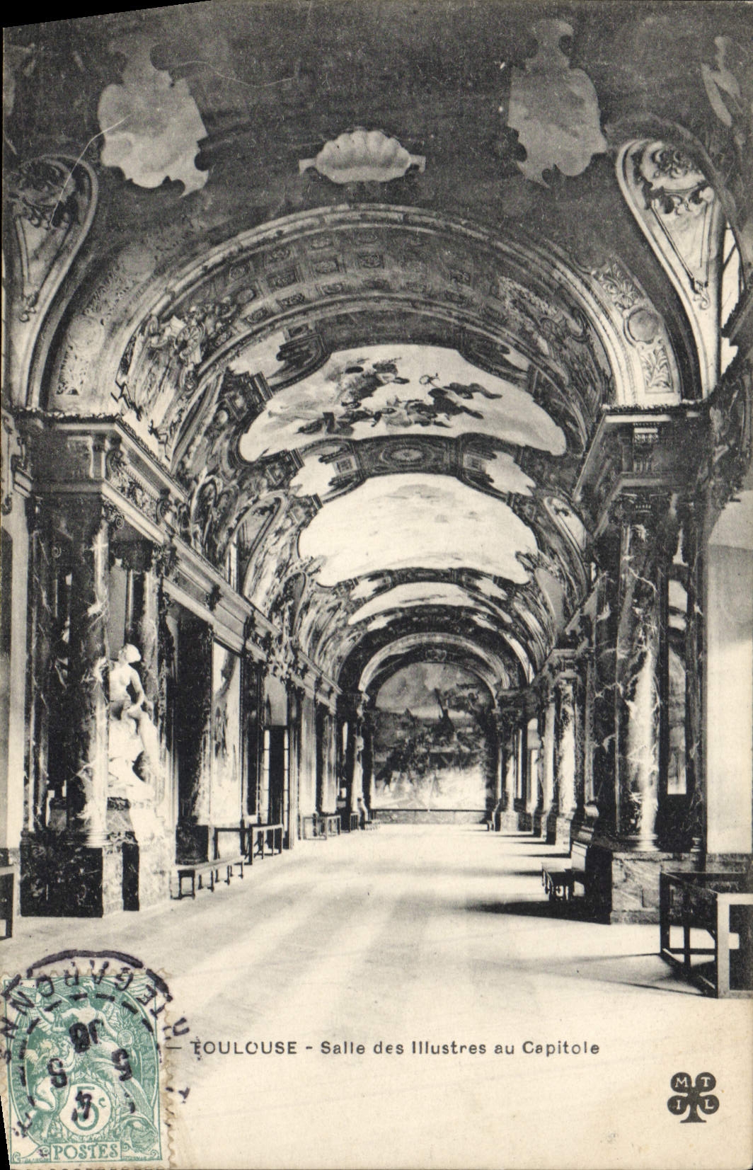 Toulouse - Salle des Illustres au Capitole — MTIL