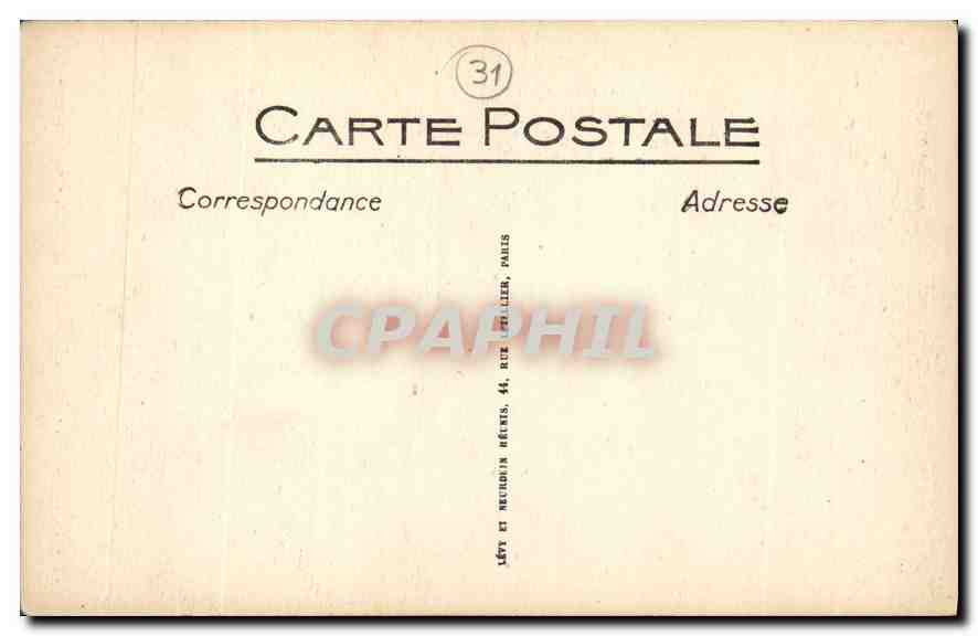 CPA Toulouse La Cathedrale St Etienne Le Choeur  — Rückseite