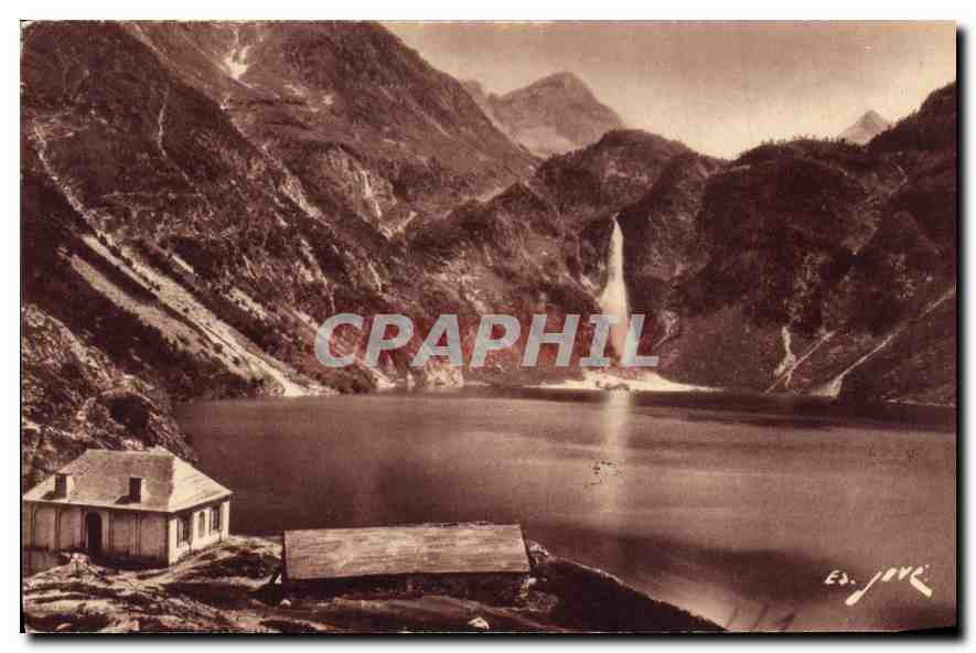 Le Lac d'Oô — Luchon, Superbagnères et Environs — Éditions Jové, Pau (b.p.)