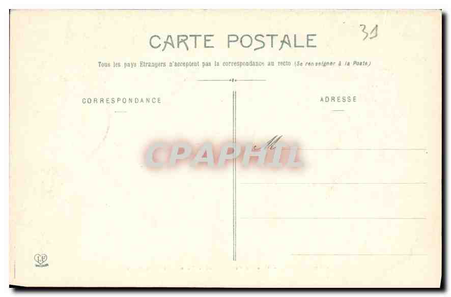 CPA Toulouse Nef de St Etienne Le pilier d'Orleans  — Verso