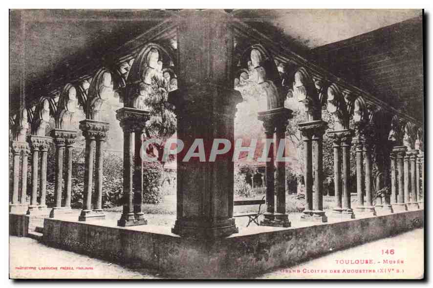 CPA Toulouse Musee Grand Cloitre des Augustins 