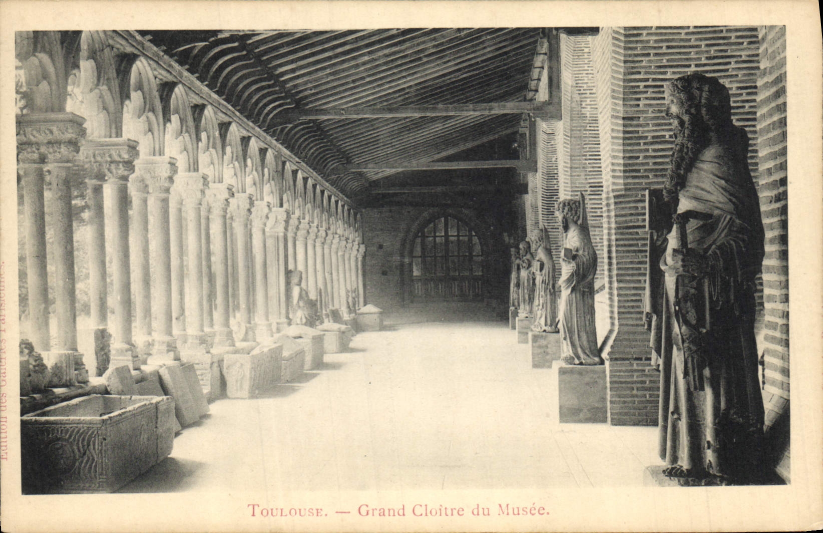 Toulouse — Grand Cloître du Musée — Édition des Galeries Parisiennes