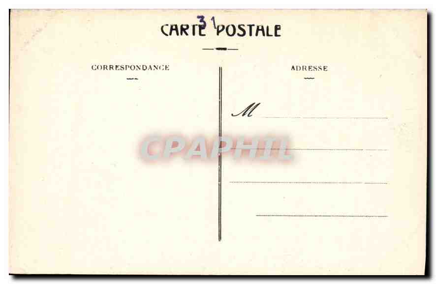 CPA Toulouse Eglise Saint Sernin le Choeur  — Verso