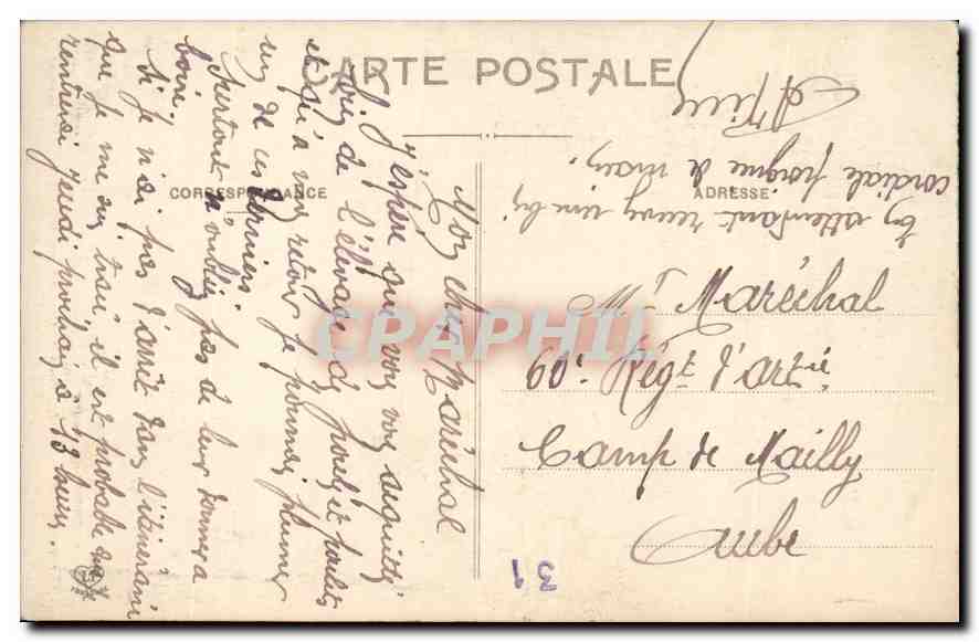 CPA Toulouse Musee Tour et Cloitre des Augustins  — Verso