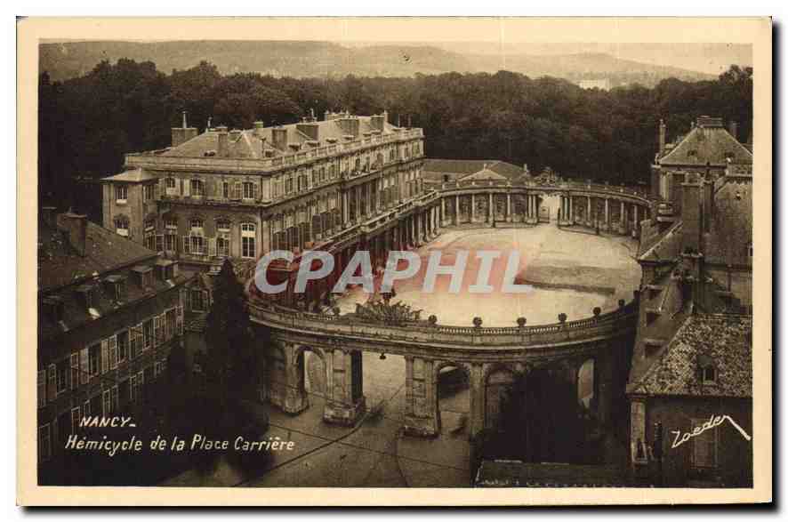 CPA Nancy Hemicycle de la Place Carriere 