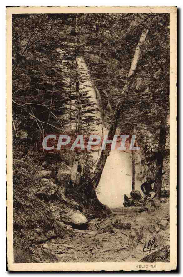 CPA Pyrenees Ocean Luchon Le Gouffre d'Enfer 
