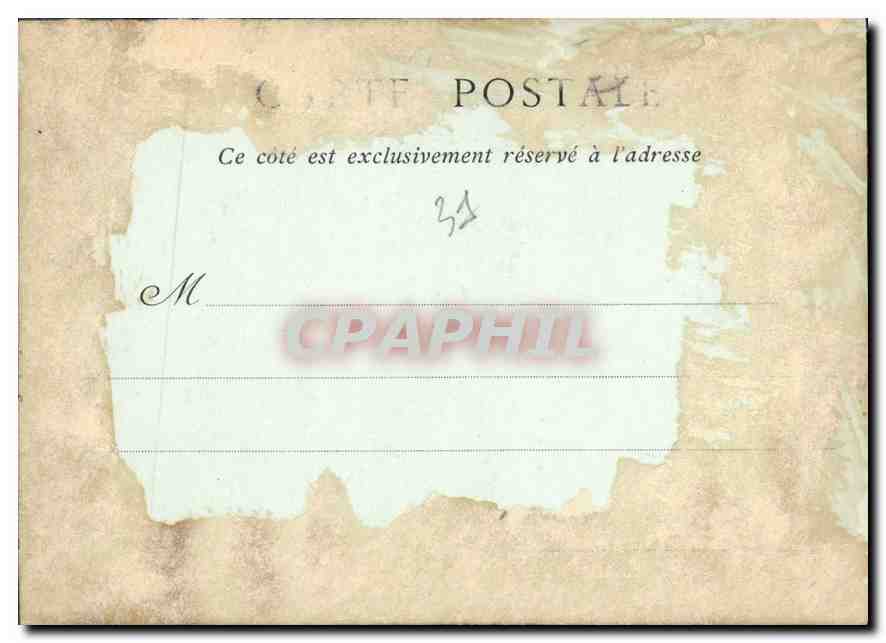 CPA Toulouse Eglise Saint Sernin  — Verso