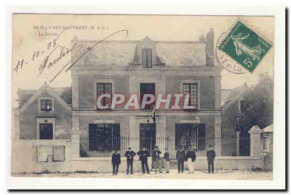 SAiNT JEAn des MAuVReTS la Mairie Animation CPA